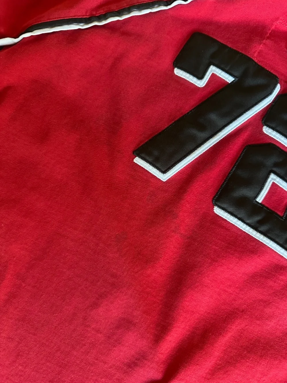 Ecko Unltd. Rhino Graphic Athletic Jersey Shirt Red Black Size Large - Picture 13 of 15
